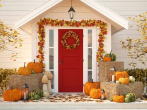 Fall doorway